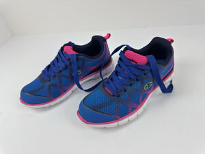 Champion Shoes Women US Size 5 Sneakers Pink Fabric Lace Up